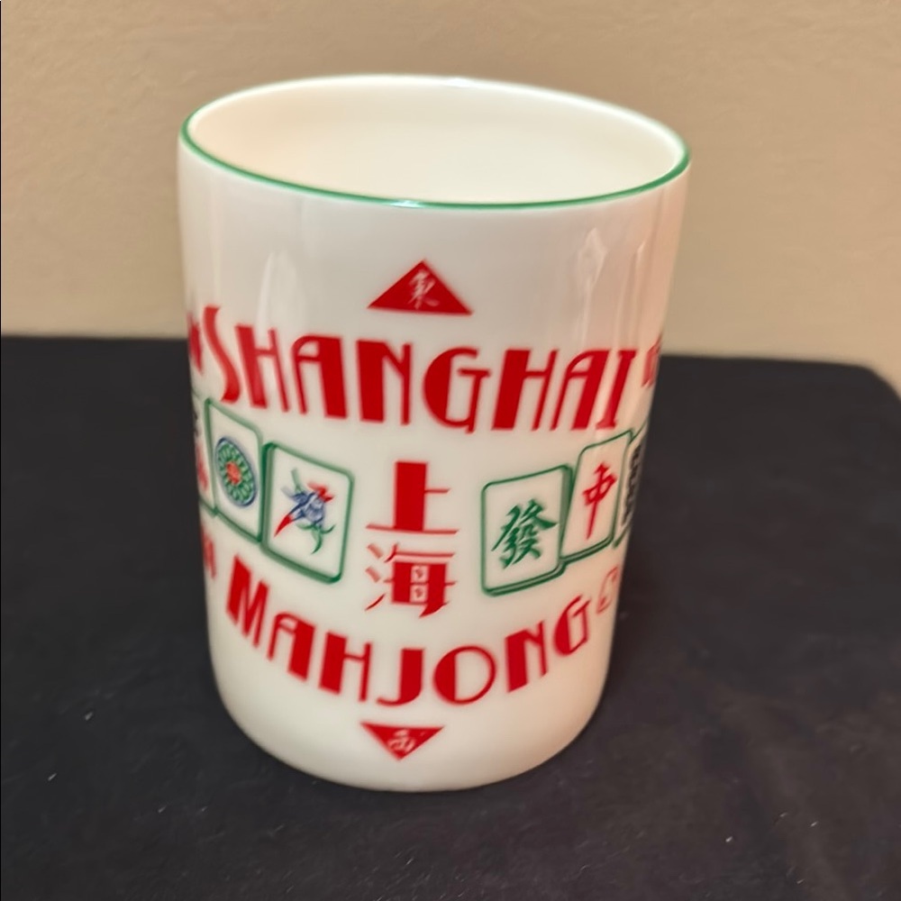 Shanghai Mahjong Plate and Mug Cafe Set - Picture 5 of 10